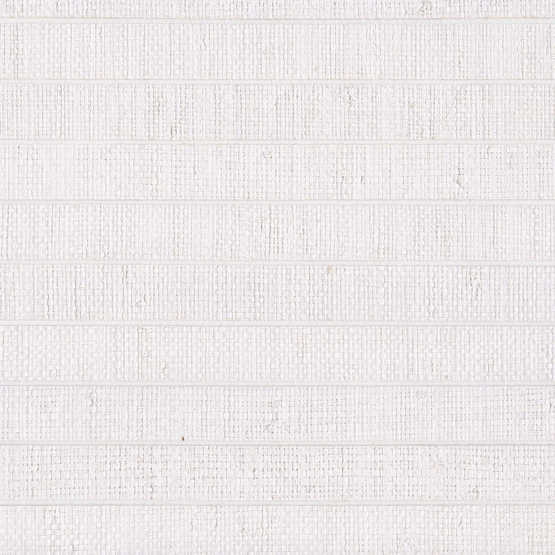 media image for Basketweave Stripe Wallpaper in Dove White 217