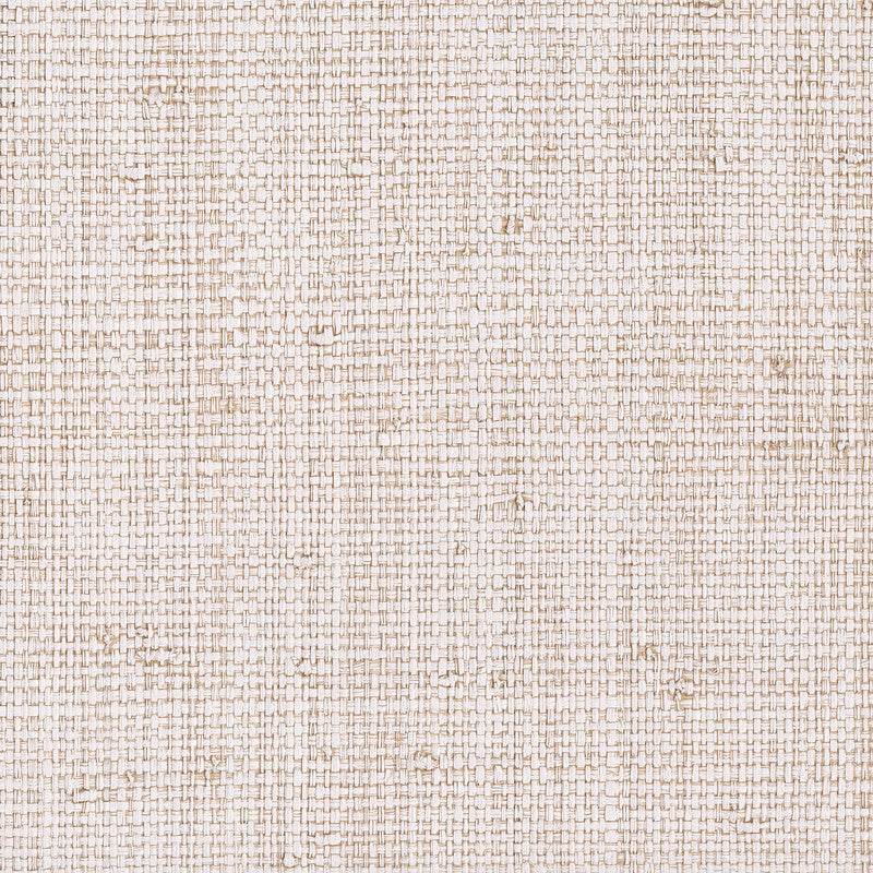 media image for Basketweave Stripe Wallpaper in White 215