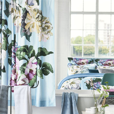 product image for Delft Flower Sky Shower Curtain Design By Designers Guild 31