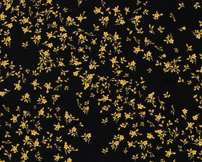 product image of Floral Petite Textured Wallpaper in Black/Gold from the Versace IV Collection 51