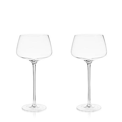 product image for angled crystal amaro spritz glasses 1 4