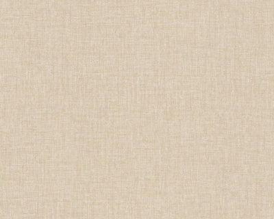 product image for Faux Fabric Textured Wallpaper in Beige/Metallic 28