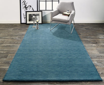 product image for Celano Hand Woven Teal and Teal Rug by BD Fine Roomscene Image 1 91