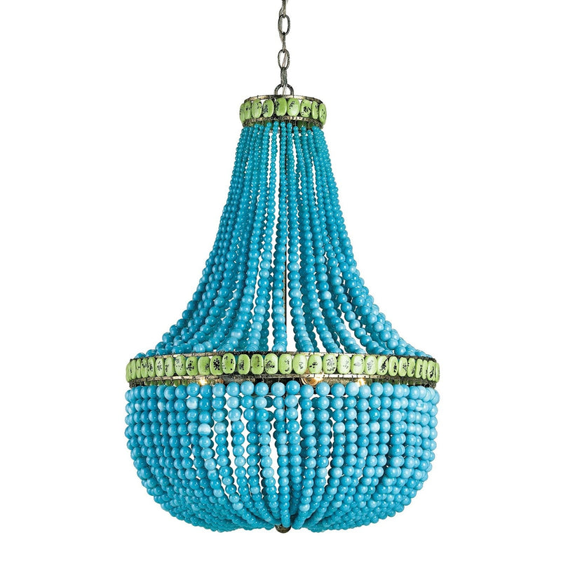 media image for Hedy Turquoise Chandelier 1 289