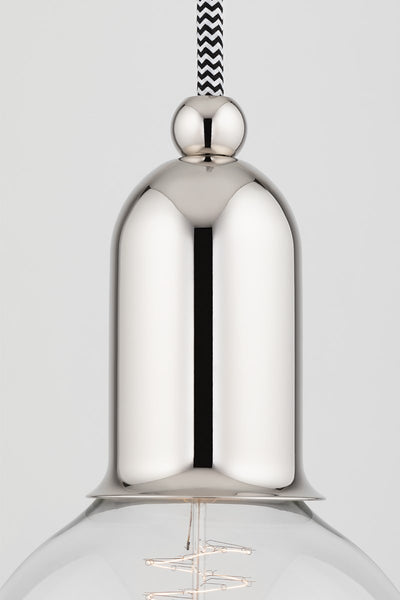 product image for bryce 1 light pendant by mitzi h419701 agb 4 80