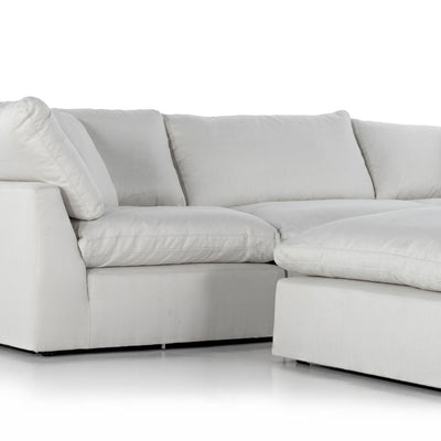 product image for Stevie 5-Piece Sectional Sofa w/ Ottoman in Various Colors Alternate Image 5 3