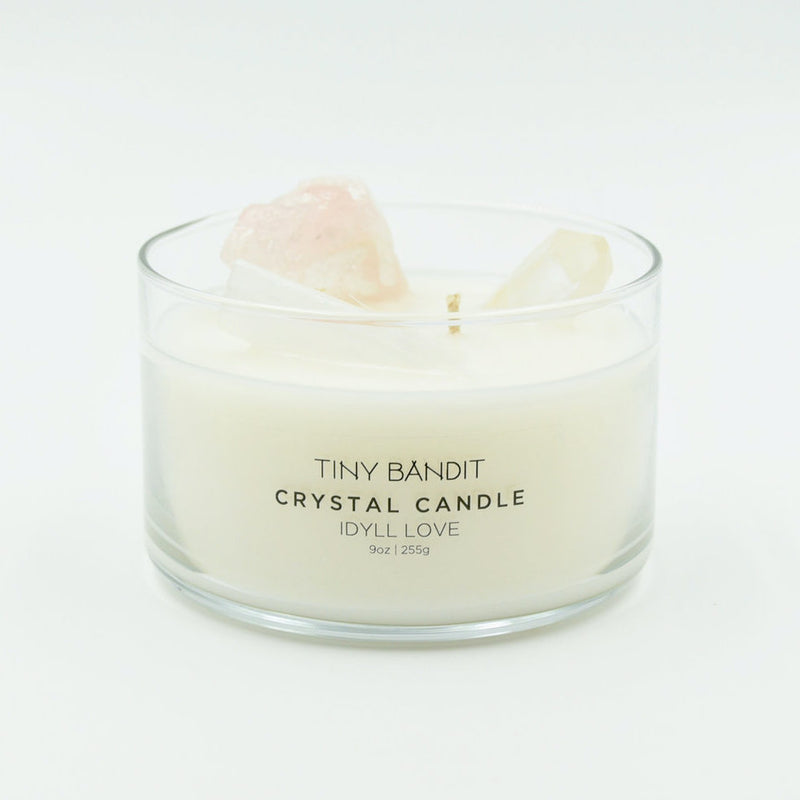 media image for idyll love crystal candle in various sizes design by tiny bandit 4 27