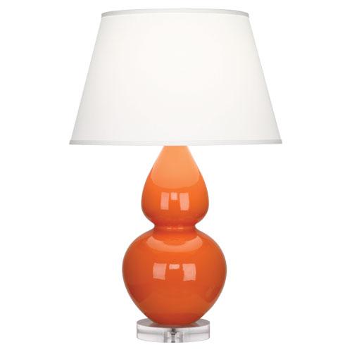 media image for Double Gourd 30"H x 9.5"W Table Lamp by Robert Abbey 220