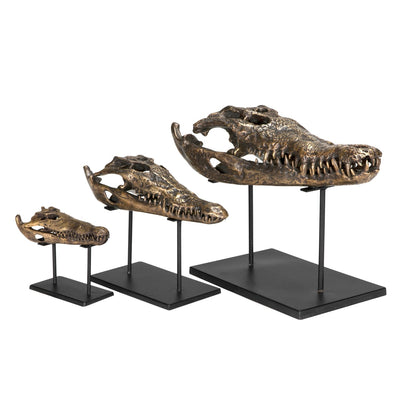 product image for Brass Alligator On Stand By Noirab 83S 13 70