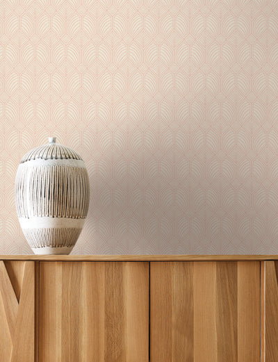 product image for Craftsman Blush Wallpaper from the Arts and Crafts Collection by Ronald Redding 31