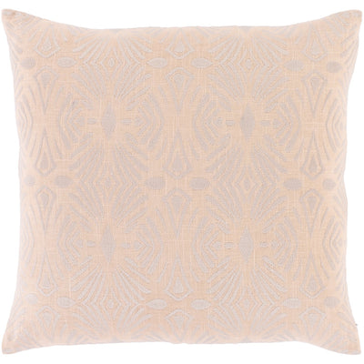 product image of Accra ACA-005 Woven Square Pillow in Peach & Lilac by Surya 585