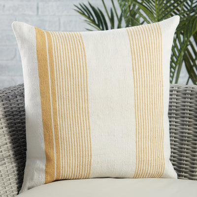 product image for Acapulco Parque Indoor/Outdoor Gold & Ivory Pillow 4 64
