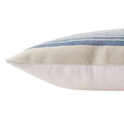 product image for Acapulco Parque Indoor/Outdoor Blue & Ivory Pillow 3 1