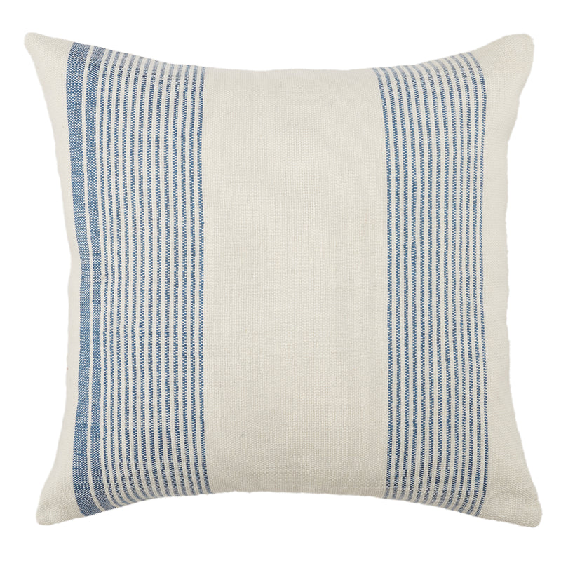 media image for Acapulco Parque Indoor/Outdoor Blue & Ivory Pillow 1 270