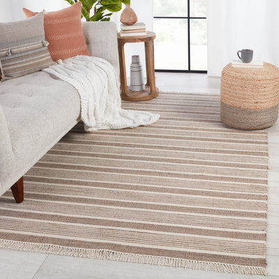 product image for Adobe Kahlo Natural Taupe & Cream Rug 6 47