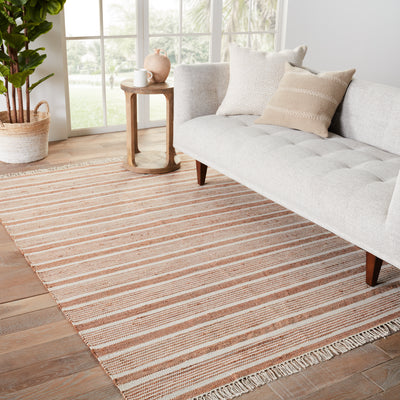 product image for Adobe Kahlo Natural Tan & Cream Rug 6 1