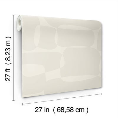 product image for Block Wallpaper in Caramel & Cream 68