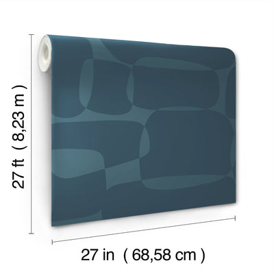 product image for Block Wallpaper in Peacock 63
