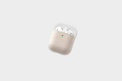 product image for courant airpods leather case bone 1 62