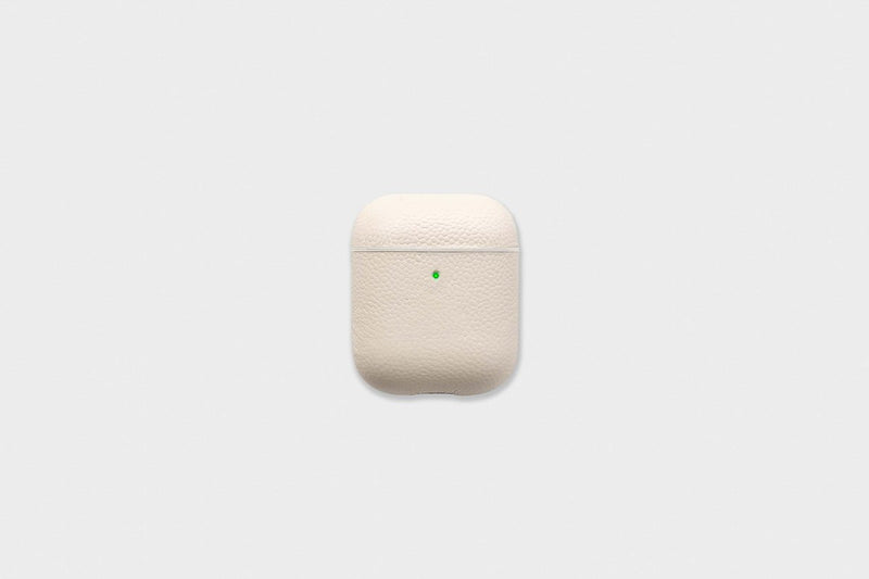 media image for courant airpods leather case bone 2 216