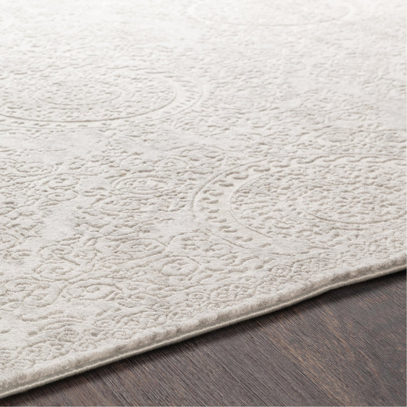media image for Aisha AIS-2307 Rug in Light Gray & White by Surya 278