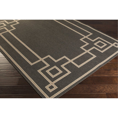 product image for Alfresco ALF-9630 Rug in Black & Camel by Surya 32