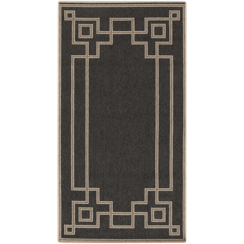 media image for alfresco outdoor rug in navy camel design by surya 1 2 248