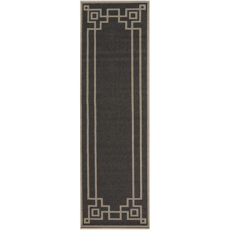 media image for alfresco outdoor rug in navy camel design by surya 1 3 282