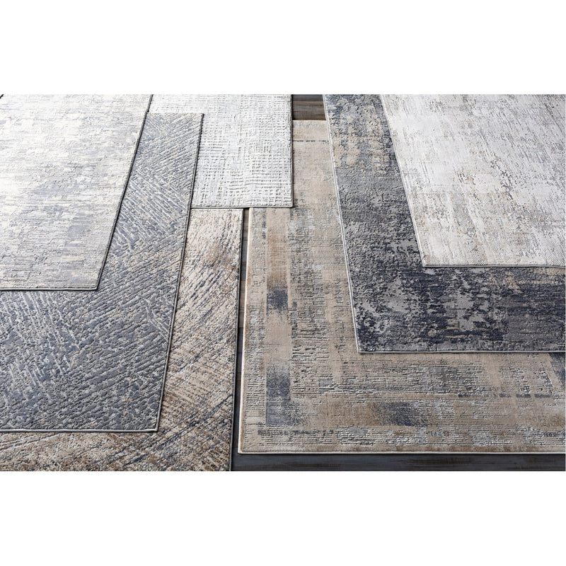 media image for Alpine ALP-2303 Rug in Charcoal & Camel by Surya 251