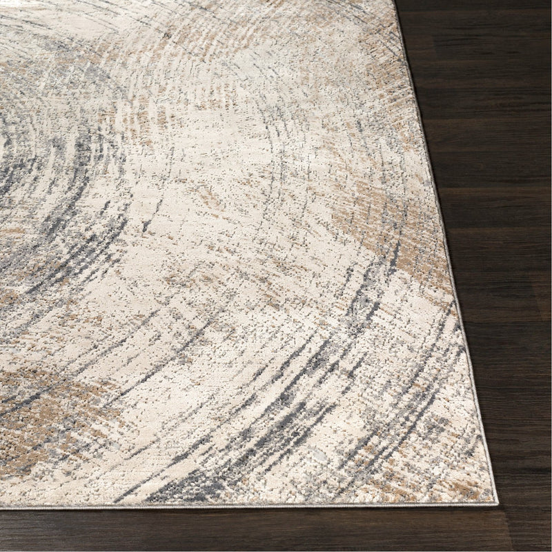 media image for Alpine ALP-2303 Rug in Charcoal & Camel by Surya 245