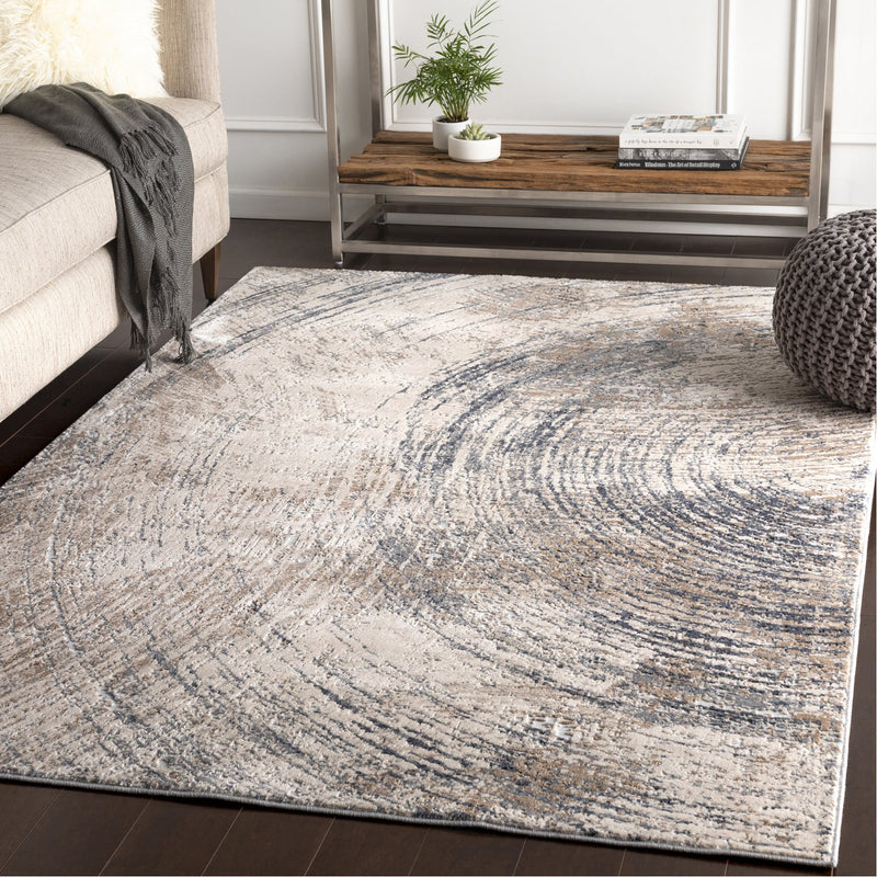media image for Alpine ALP-2303 Rug in Charcoal & Camel by Surya 23