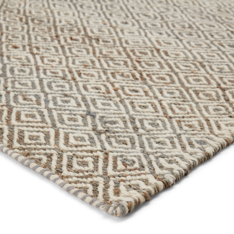 media image for Wales Natural Geometric Tan & White Area Rug 290