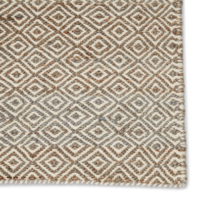 product image for Wales Natural Geometric Tan & White Area Rug 14