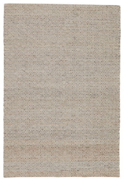 product image of Wales Natural Geometric Tan & White Area Rug 525