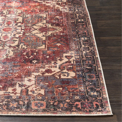 product image for Amelie AML-2308 Rug in Rust & Dark Green by Surya 9