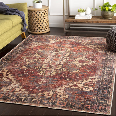 product image for Amelie AML-2308 Rug in Rust & Dark Green by Surya 29