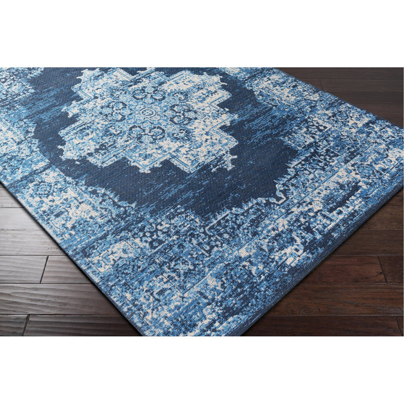 media image for Amsterdam AMS-1024 Hand Woven Rug in Navy & Beige by Surya 254