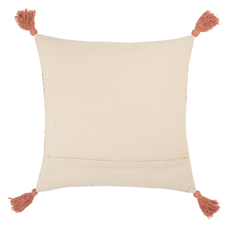 media image for Saskia Tribal Pillow in Pink & Cream 291