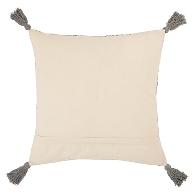 product image for Saskia Tribal Pillow in Gray & Cream 54