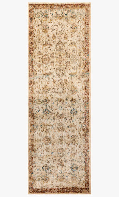 product image for Anastasia Rug in Ivory & Rust design by Loloi 81