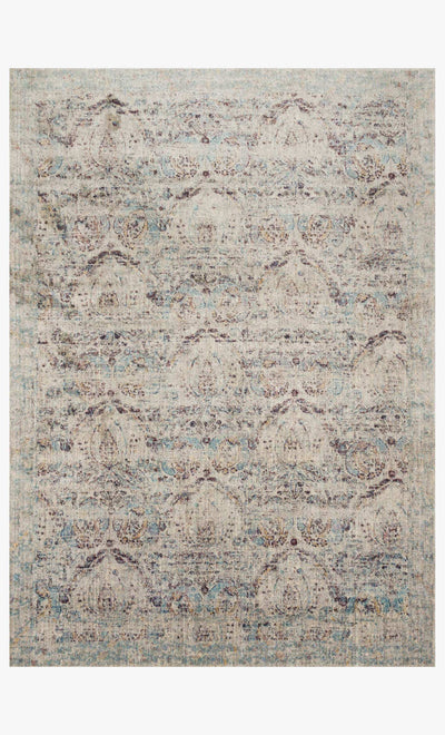 product image of Anastasia Rug in Silver & Plum design by Loloi 571