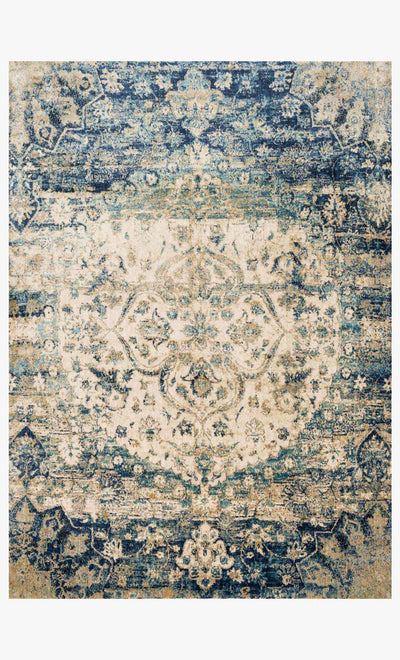 product image of Anastasia Rug in Blue & Ivory design by Loloi 586