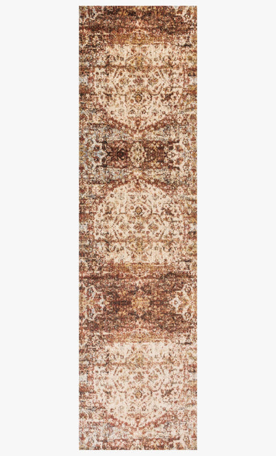 product image for Anastasia Rug in Rust & Ivory design by Loloi 96