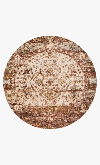 product image for Anastasia Rug in Rust & Ivory design by Loloi 59