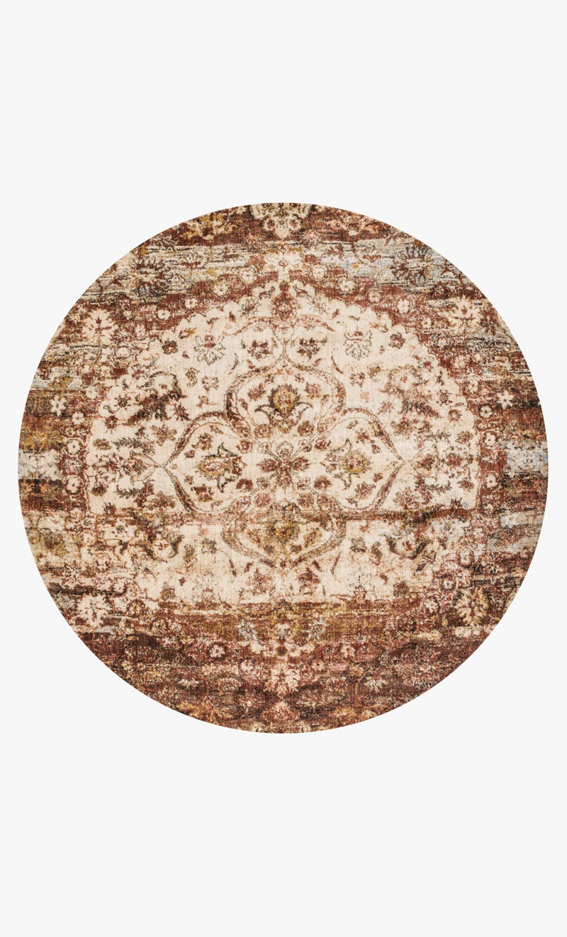 media image for Anastasia Rug in Rust & Ivory design by Loloi 236