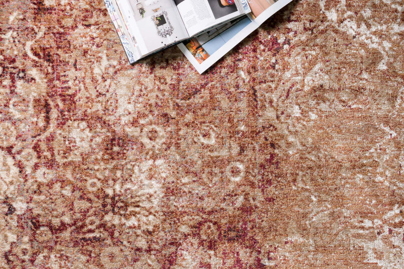 media image for Anastasia Rug in Copper & Ivory design by Loloi 255