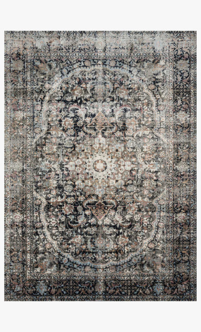 product image of Anastasia Rug in Charcoal & Sunset design by Loloi 571