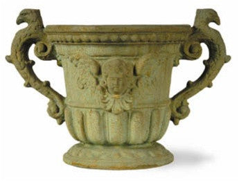 product image of Queen Ann Urn in Bronzage Finish design by Capital Garden Products 560