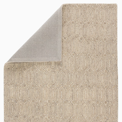 product image for Chaise Handmade Geometric Beige Area Rug 90