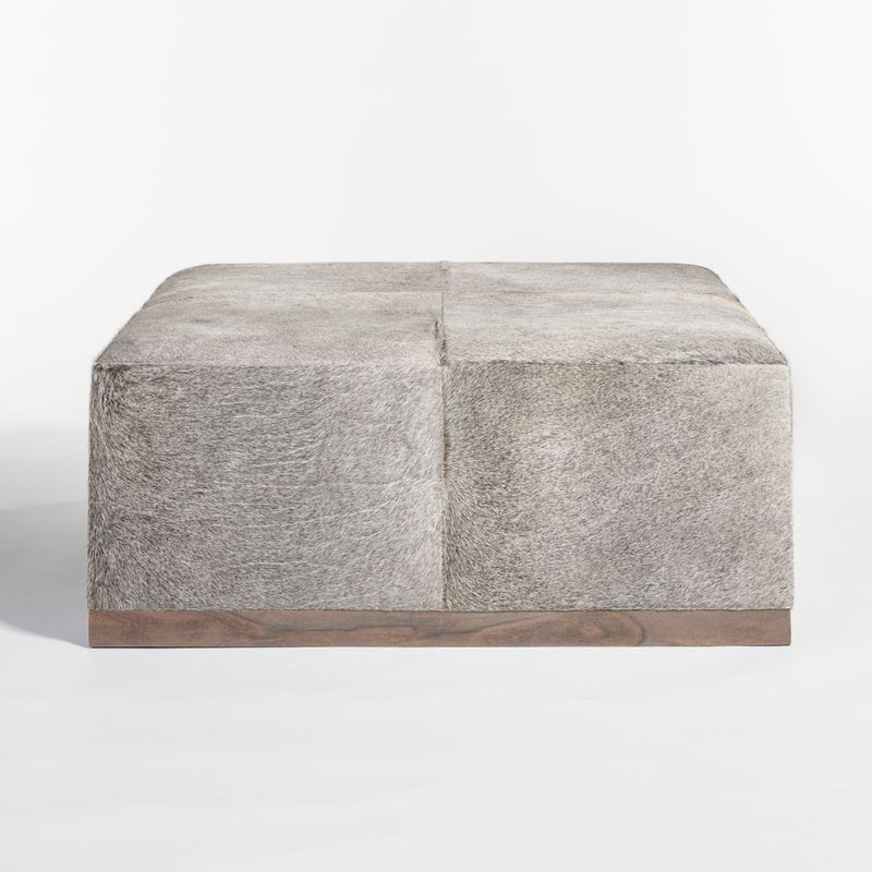 media image for Felix Frosted Hide Leather Ottoman 1 210